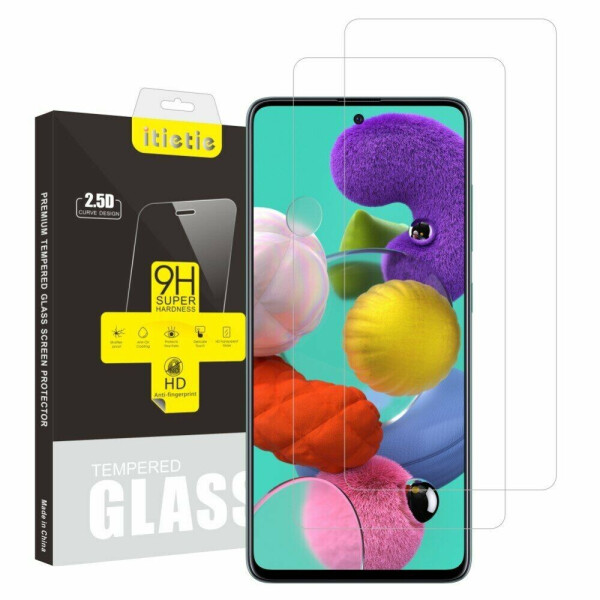 

Комплект защитных стекол ITIETIE 2.5D 9H для Samsung Galaxy A51 (А515)