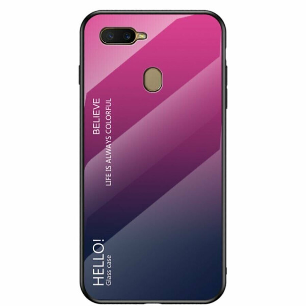 

Защитный чехол Deexe Gradient Color для OPPO A12 - Rose / Dark Blue