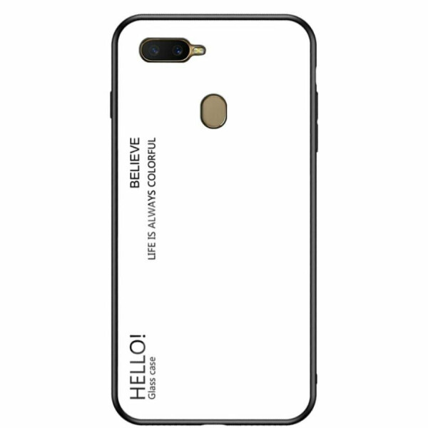 

Защитный чехол Deexe Gradient Color для OPPO A12 - White