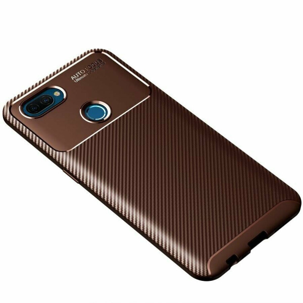 

Защитный чехол Deexe Fusion для OPPO A12 - Brown