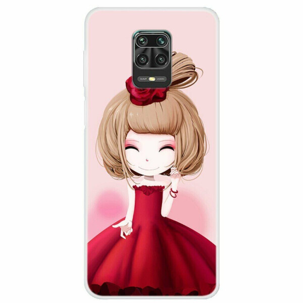 

Силиконовый (TPU) чехол Deexe Life Style для Xiaomi Redmi Note 9 Pro / Note 9 Pro Max / Note 9s - Lovely Girl