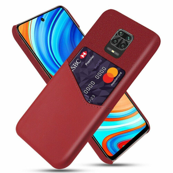 

Защитный чехол KSQ Business Pocket для Xiaomi Redmi Note 9 Pro / Note 9 Pro Max / Note 9s - Red