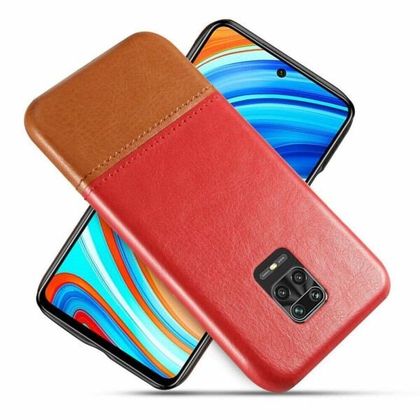 

Защитный чехол KSQ Dual Color для Xiaomi Redmi Note 9 Pro / Note 9 Pro Max / Note 9s - Red / Brown