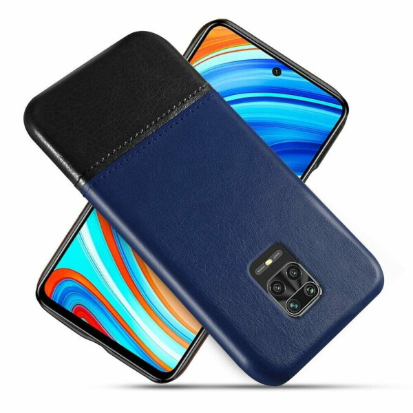 

Защитный чехол KSQ Dual Color для Xiaomi Redmi Note 9 Pro / Note 9 Pro Max / Note 9s - Blue / Black