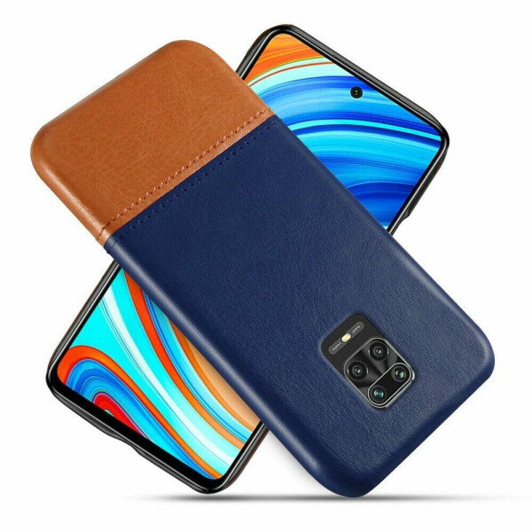 

Защитный чехол KSQ Dual Color для Xiaomi Redmi Note 9 Pro / Note 9 Pro Max / Note 9s - Blue / Brown