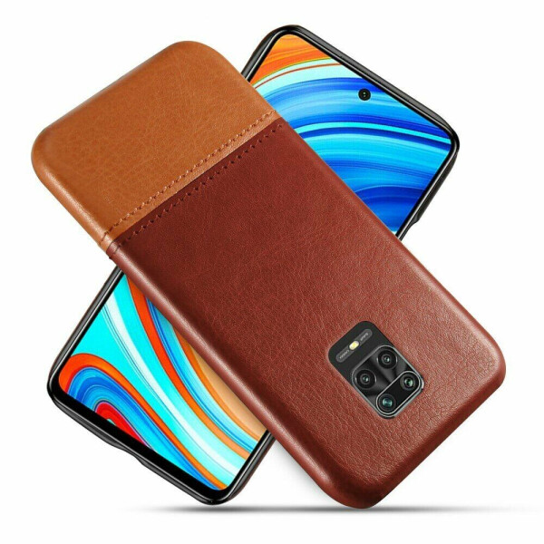 

Защитный чехол KSQ Dual Color для Xiaomi Redmi Note 9 Pro / Note 9 Pro Max / Note 9s - Dark Brown / Light Brown