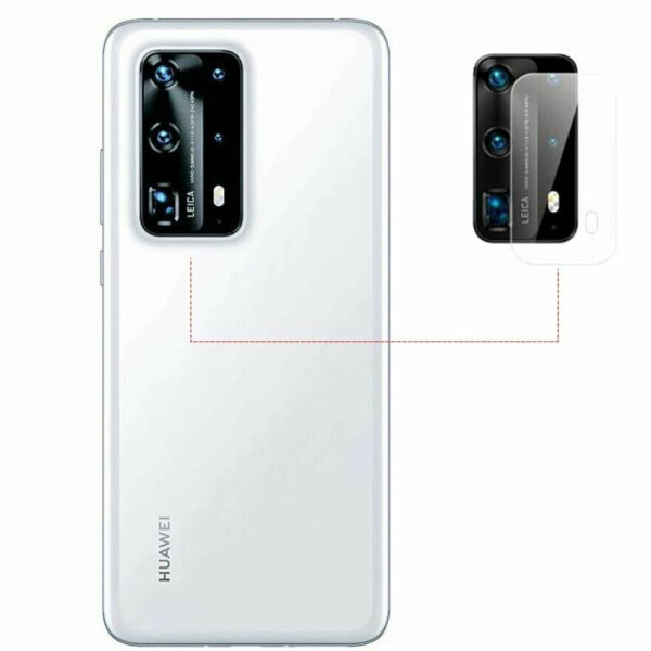 

Защитное стекло на заднюю камеру Deexe Lens Protector для Huawei P40 Pro