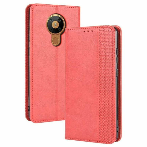 

Чехол Deexe Retro Style для Nokia 5.3 - Red