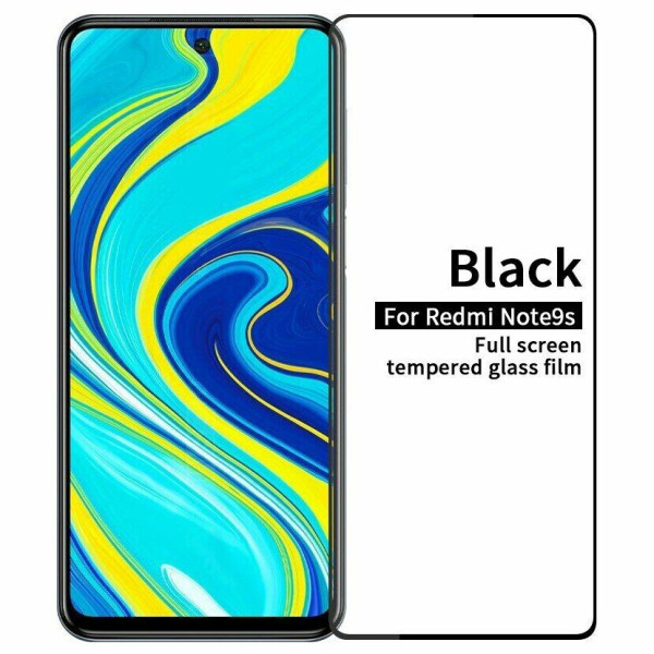 

Защитное стекло PINWUYO Full Glue Cover для Xiaomi Redmi Note 9s - Black