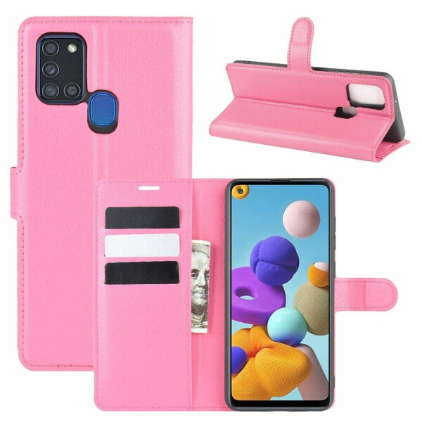 

Чехол-книжка Deexe Book Type для Samsung Galaxy A21s (A217) - Rose