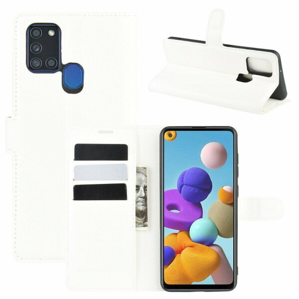 

Чехол-книжка Deexe Book Type для Samsung Galaxy A21s (A217) - White