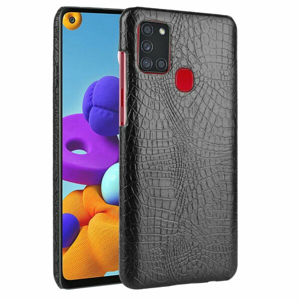 

Защитный чехол Deexe Croco Style для Samsung Galaxy A21s (A217) - Black