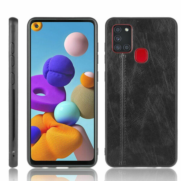 

Защитный чехол UniCase Leather Series для Samsung Galaxy A21s (A217) - Black