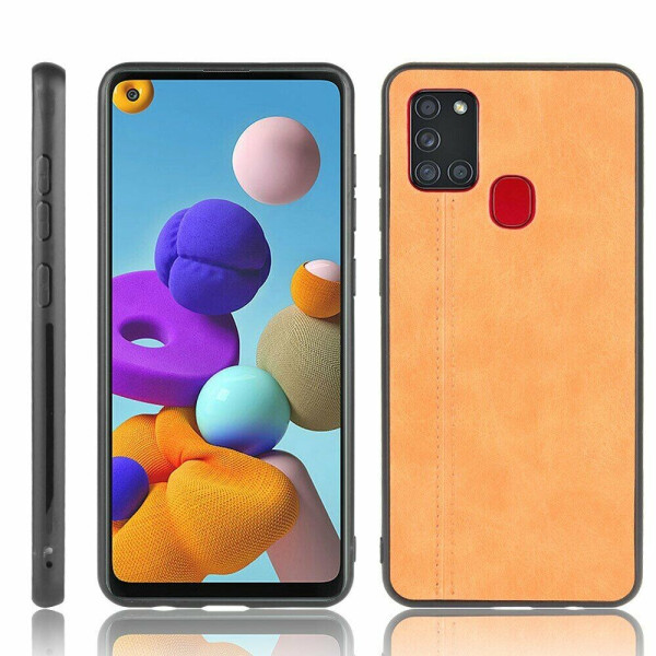 

Защитный чехол UniCase Leather Series для Samsung Galaxy A21s (A217) - Brown