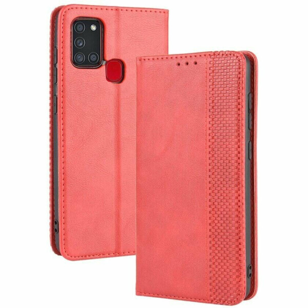 

Чехол Deexe Retro Style для Samsung Galaxy A21s (A217) - Red