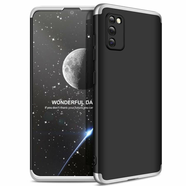 

Защитный чехол GKK Double Dip Case для Samsung Galaxy A41 (A415) - Black / Silver