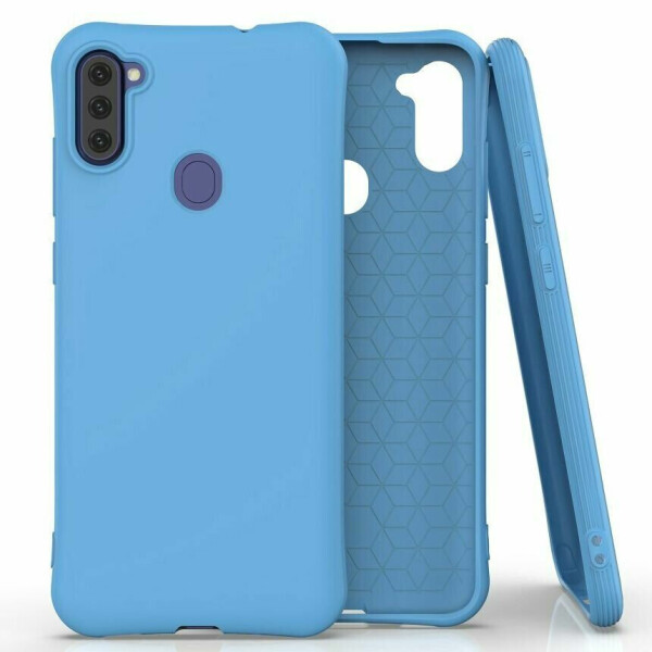 

Защитный чехол Deexe Soft Cover для Samsung Galaxy A11 (A115) - Blue