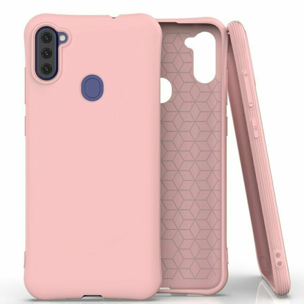 

Защитный чехол Deexe Soft Cover для Samsung Galaxy A11 (A115) - Pink