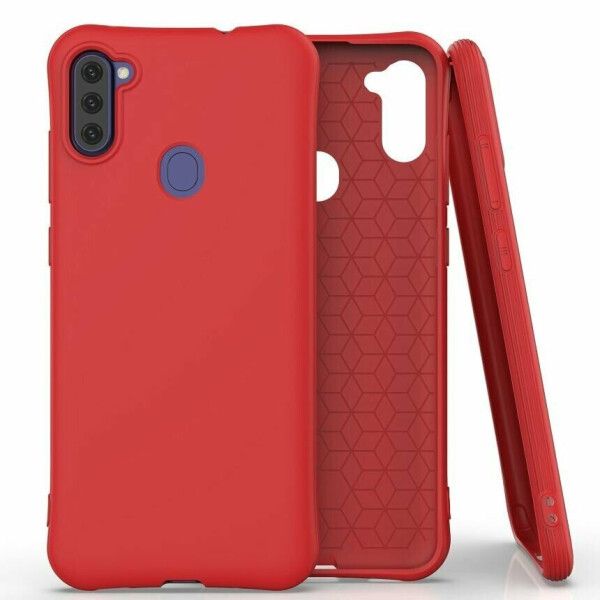 

Защитный чехол Deexe Soft Cover для Samsung Galaxy A11 (A115) - Red