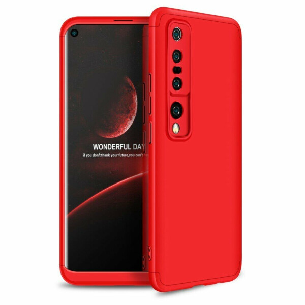 

Защитный чехол GKK Double Dip Case для Xiaomi Mi 10 - Red