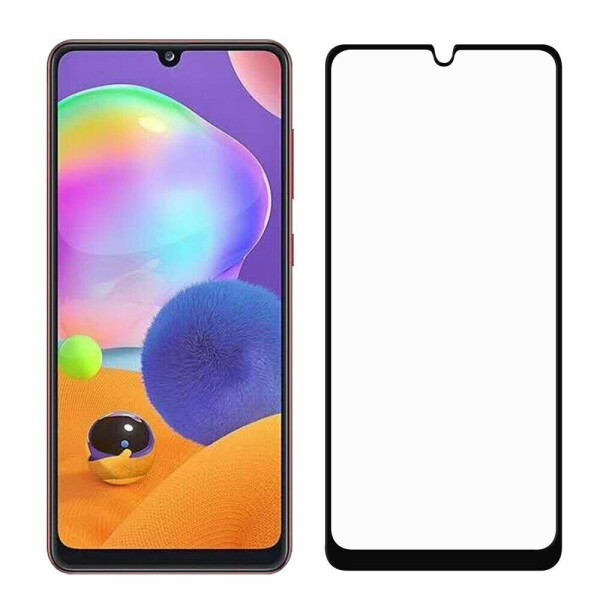 

Защитное стекло Deexe 5D Full Glue для Samsung Galaxy A31 (A315) - Black