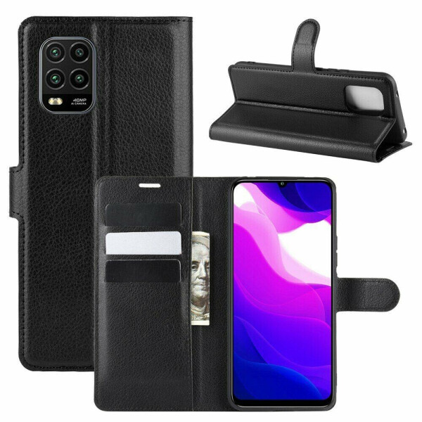 

Чехол-книжка Deexe Book Type для Xiaomi Mi 10 Lite - Black