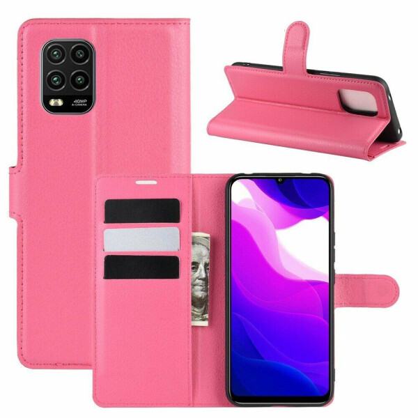 

Чехол-книжка Deexe Book Type для Xiaomi Mi 10 Lite - Rose