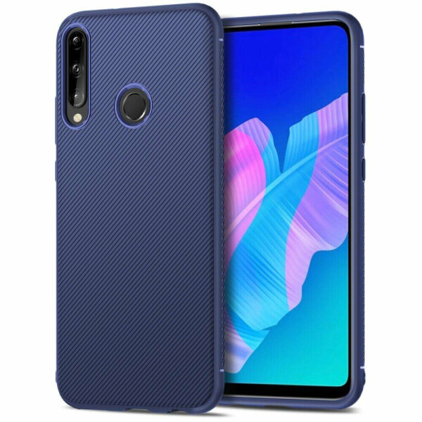 

Защитный чехол UniCase Twill Soft для Huawei P40 Lite E - Blue