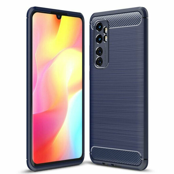 

Защитный чехол UniCase Carbon для Xiaomi Mi Note 10 Lite - Blue