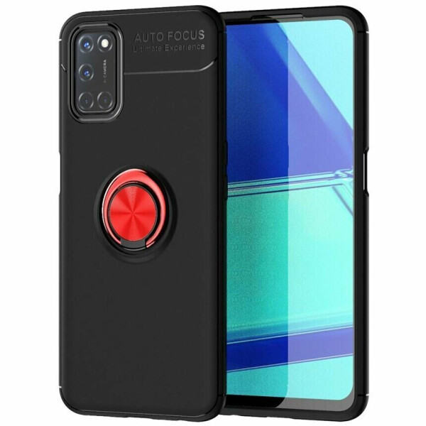 

Защитный чехол UniCase Magnetic Ring для OPPO A52 / A72 / A92 - Black / Red