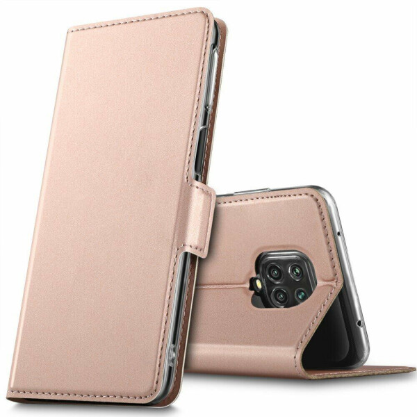 

Чехол-книжка UniCase Business Wallet для Xiaomi Redmi Note 9 Pro / Note 9 Pro Max / Note 9S - Rose Gold