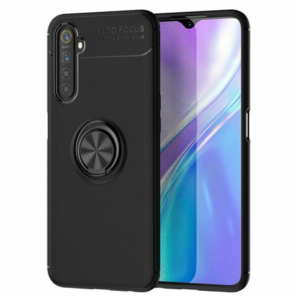 

Защитный чехол UniCase Magnetic Ring для Realme 6 - Black