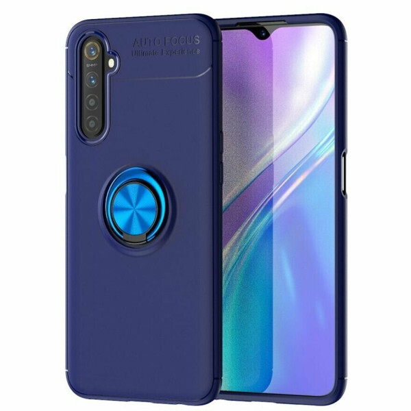 

Защитный чехол UniCase Magnetic Ring для Realme 6 - Blue