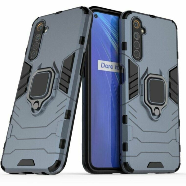 

Защитный чехол Deexe Hybrid Case для Realme 6 - Blue