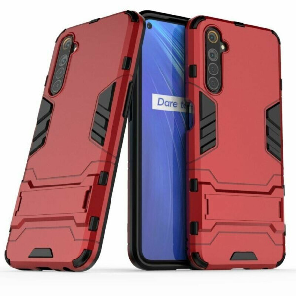 

Защитный чехол UniCase Hybrid для Realme 6 - Red