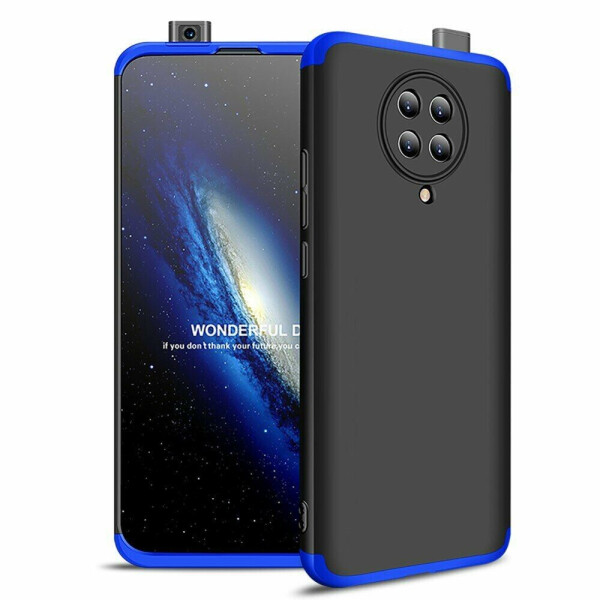 

Защитный чехол GKK Double Dip Case для Xiaomi Poco F2 Pro / Redmi K30 Pro - Black / Blue