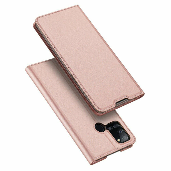 

Чехол-книжка DUX DUCIS Skin Pro для Samsung Galaxy A21s (A217) - Rose Gold