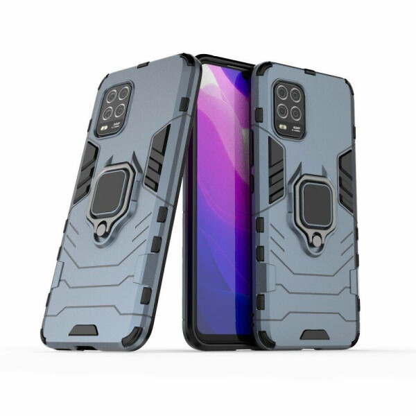

Защитный чехол Deexe Hybrid Case для Xiaomi Mi 10 Lite - Blue