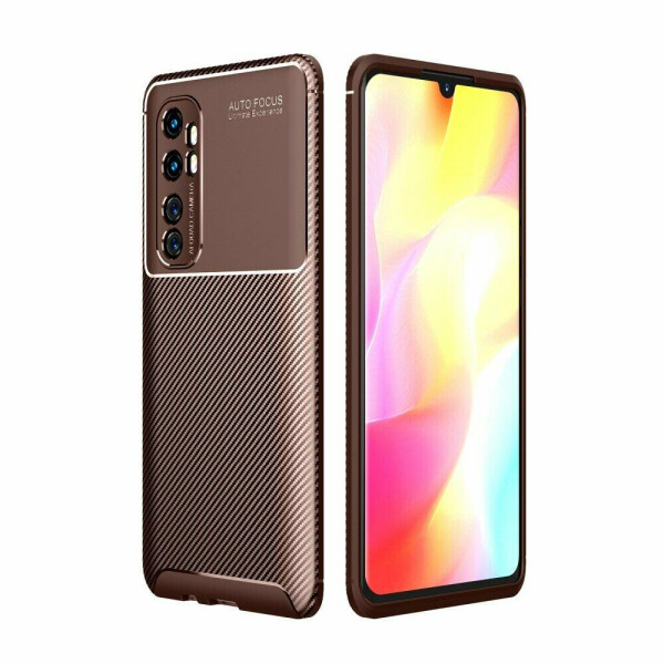 

Защитный чехол Deexe Fusion для Xiaomi Mi Note 10 Lite - Brown