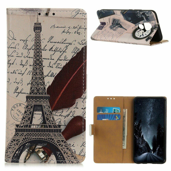 

Чехол Deexe Life Style Wallet для Xiaomi Redmi Note 9 - Tower