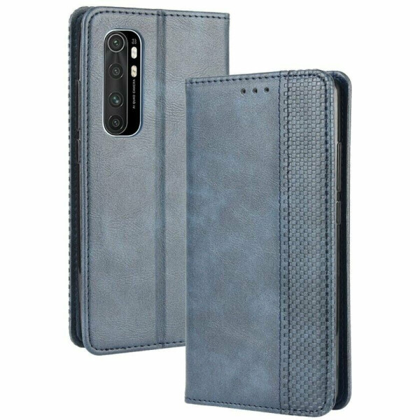 

Чехол Deexe Retro Style для Xiaomi Mi Note 10 Lite - Blue