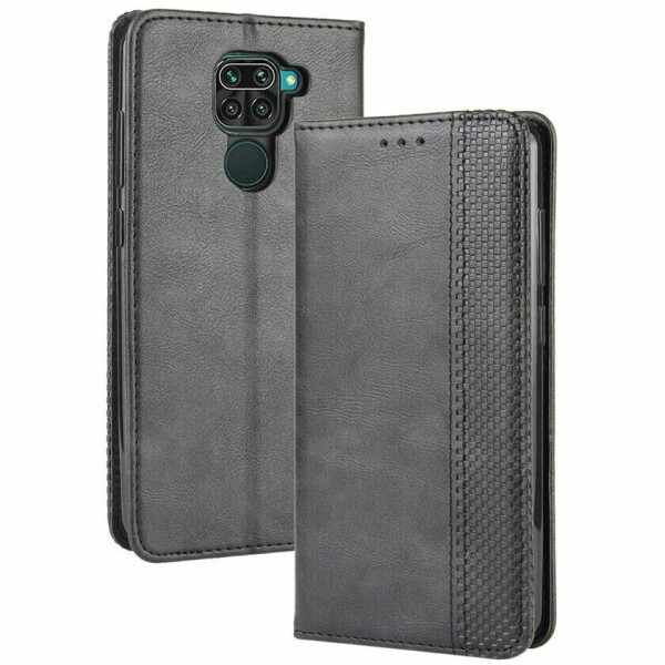 

Чехол Deexe Retro Style для Xiaomi Redmi Note 9 - Black