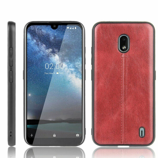 

Защитный чехол UniCase Leather Series для Nokia 2.2 - Red