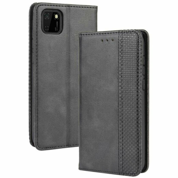 

Чехол Deexe Retro Style для Huawei Y5p - Black