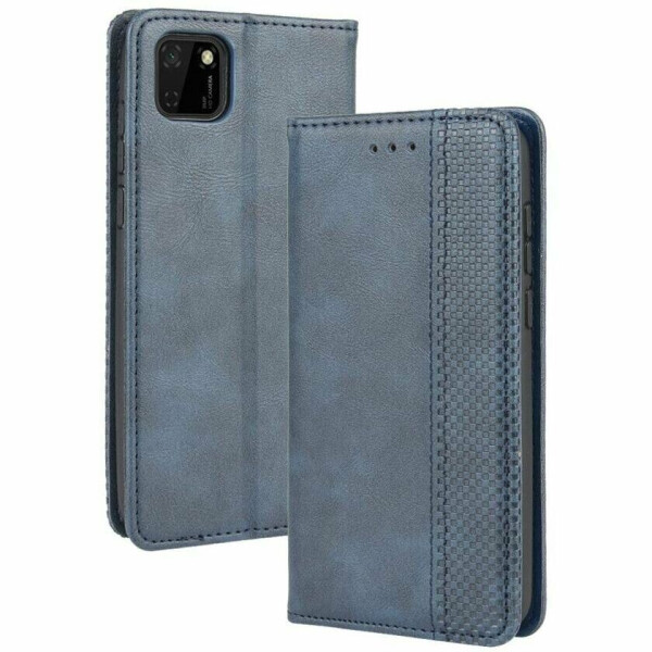 

Чехол Deexe Retro Style для Huawei Y5p - Blue