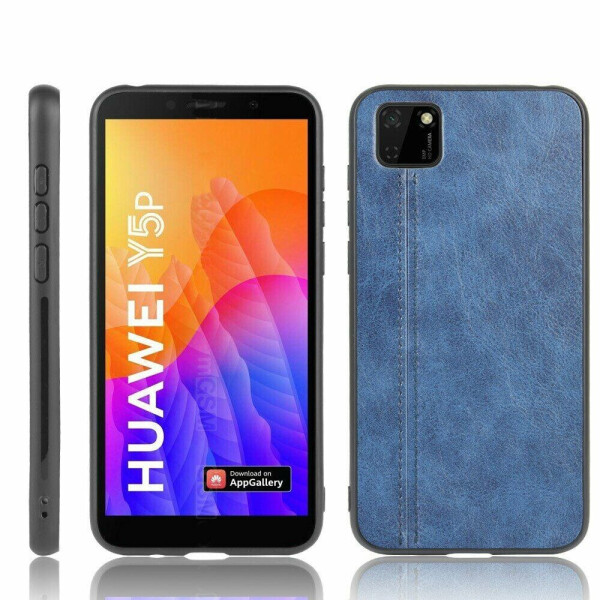 

Защитный чехол UniCase Leather Series для Huawei Y5p - Blue