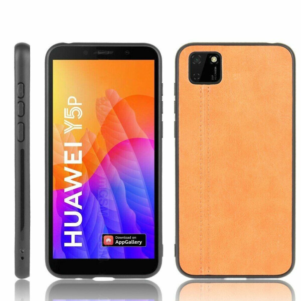 

Защитный чехол UniCase Leather Series для Huawei Y5p - Brown