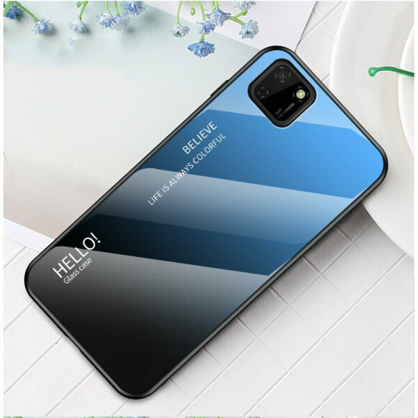 

Защитный чехол Deexe Gradient Color для Huawei Y5p - Blue / Black