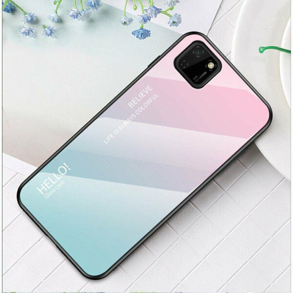 

Защитный чехол Deexe Gradient Color для Huawei Y5p - Pink / Cyan