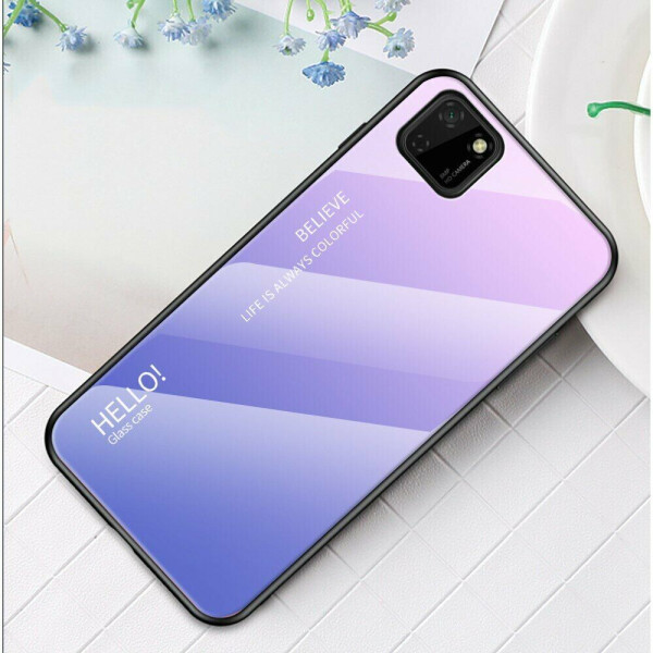 

Защитный чехол Deexe Gradient Color для Huawei Y5p - Pink / Purple